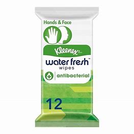 Kleenex Waterfresh Wipes Antibacterial