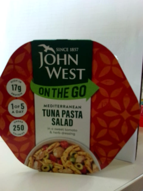 Mediterranean Tuna Pasta Salad