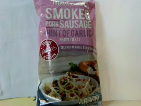 Mattesons Smoked Sausage With Garlic