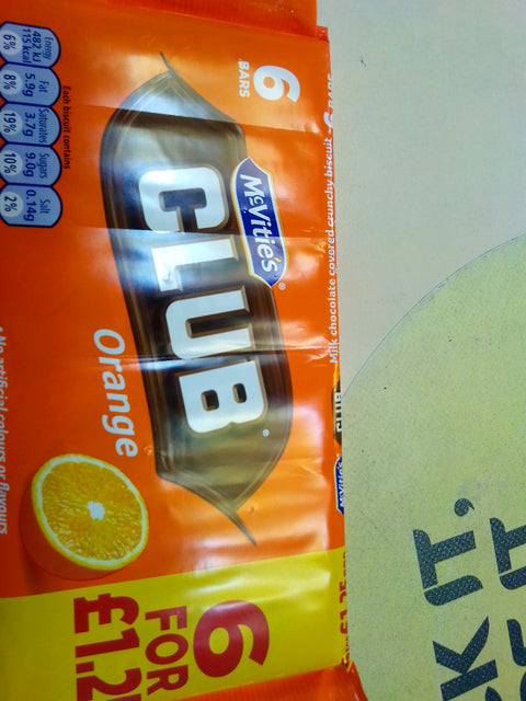 Club Orange Biscuits