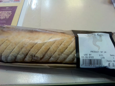 A J Butchers Small Sausage Roll