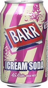 Barr Cream Soda 330Ml