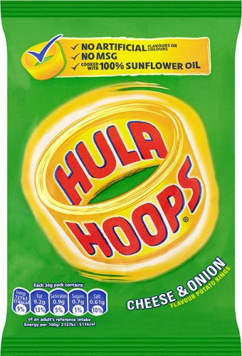 Hoola Hoops Cheese & Onion