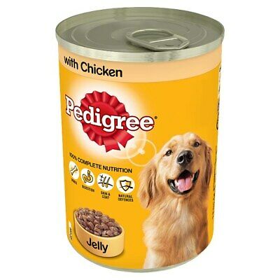 Pedigree Tin Dog Food In Jelly