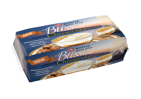 Yoghurt - Muller Bliss Greek Yoghurt 4 Pack