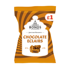 Bonds Sweets Share Bag Chocolate Eclairs