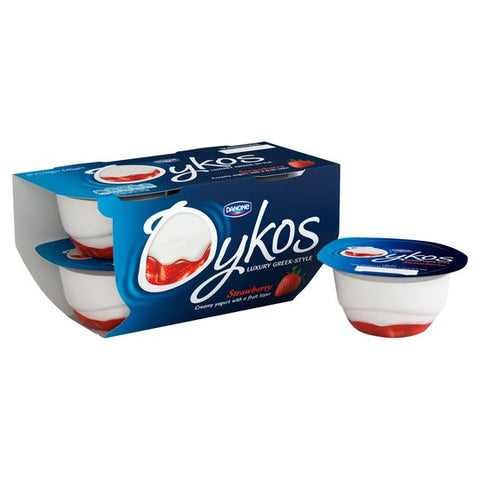 Yoghurt - Oykos Greek Yoghurt - Strawberry X 4