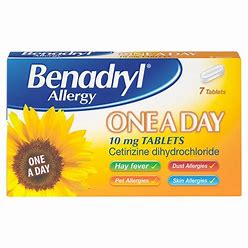 Benadryl One a Day Allergy Tablets