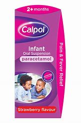 Calpol Sugar Free Infant Suspension  2 months +