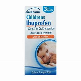 Galpharm Childrens Ibruprofen Syrup 3 months +