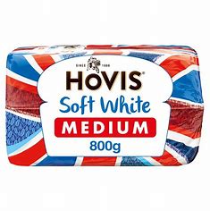 Hovis White Medium 800G