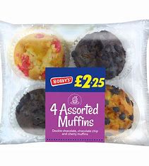 Bobby's Muffins - 4 Assorted