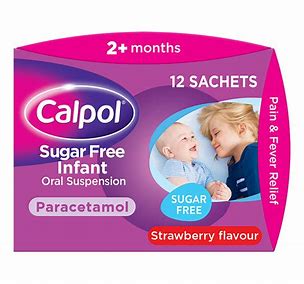 Calpol Sugar Free Infant Suspension Satchets