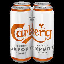 Carlsberg Export Lager 500ml  4 Pack