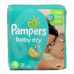 Pampers Nappies Size 4