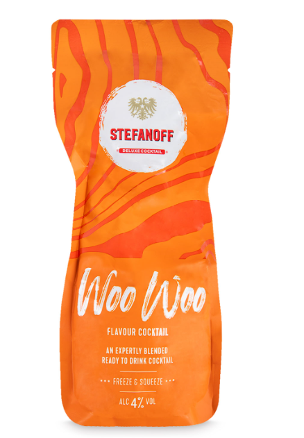 Stefanoff Woo Woo Flavour Cocktail