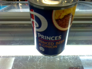 Princes mince and onions