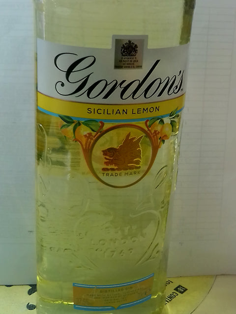 Gordon'S Scilian Lemon Gin