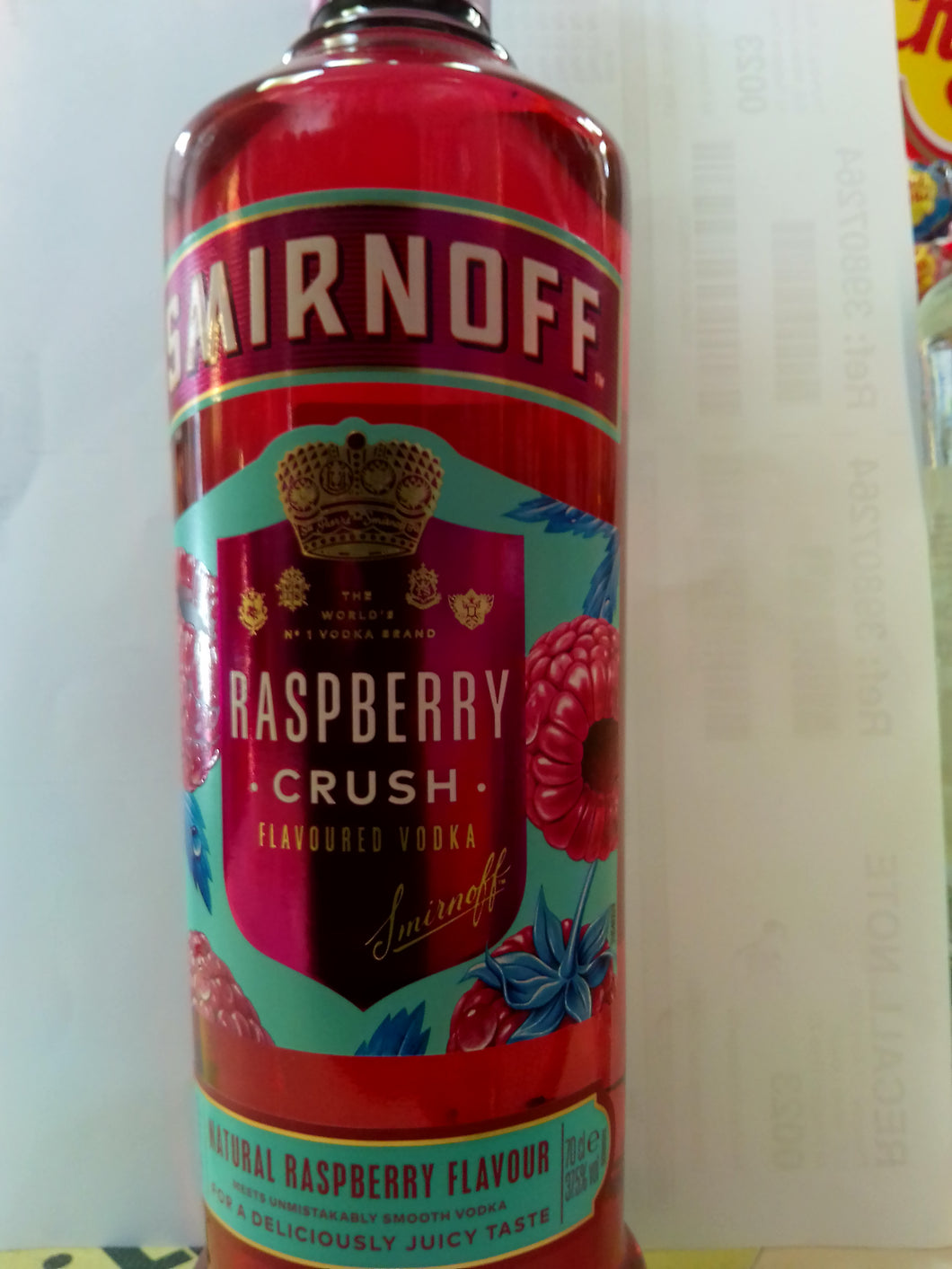 Smirnoff Raspberry crush 70co