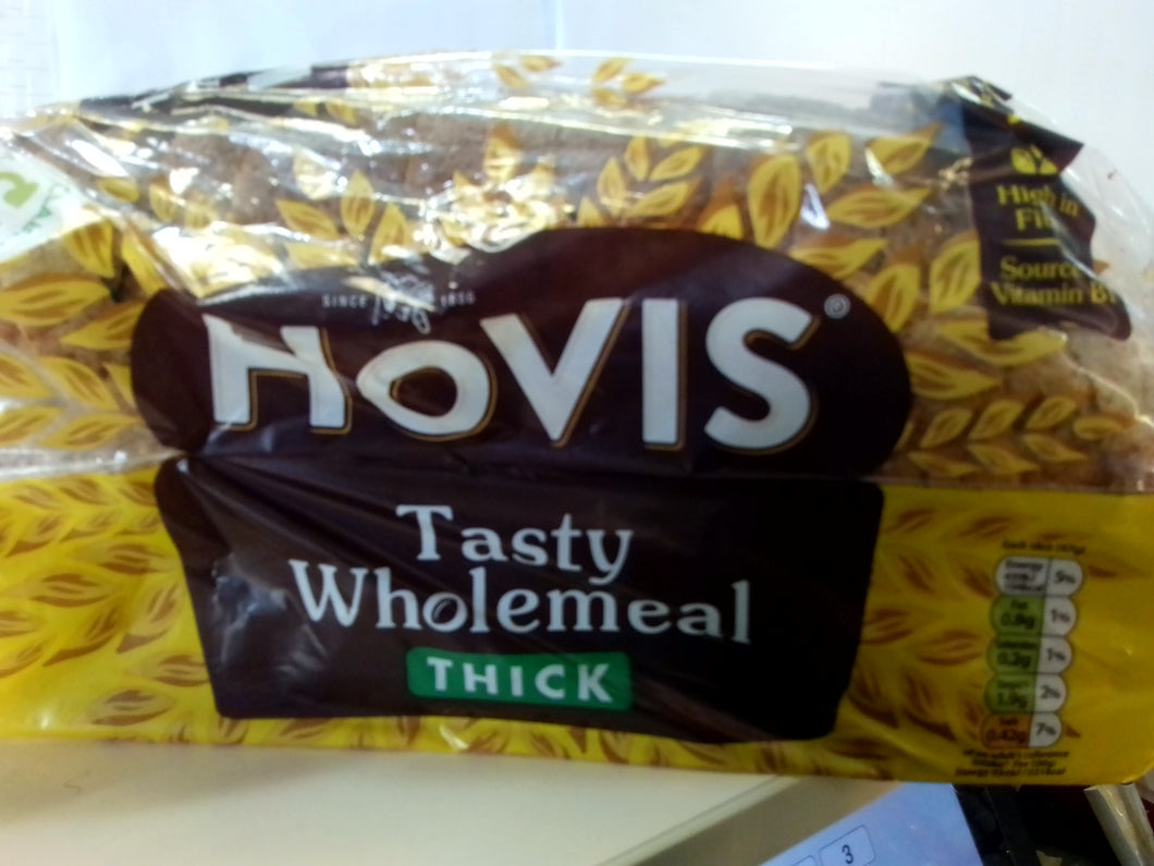 Hovis wholemeal Thick 800g