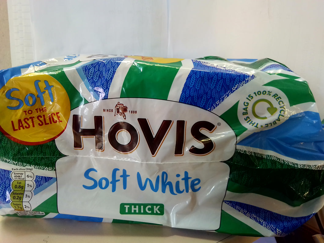 Hovis white sliced 800g