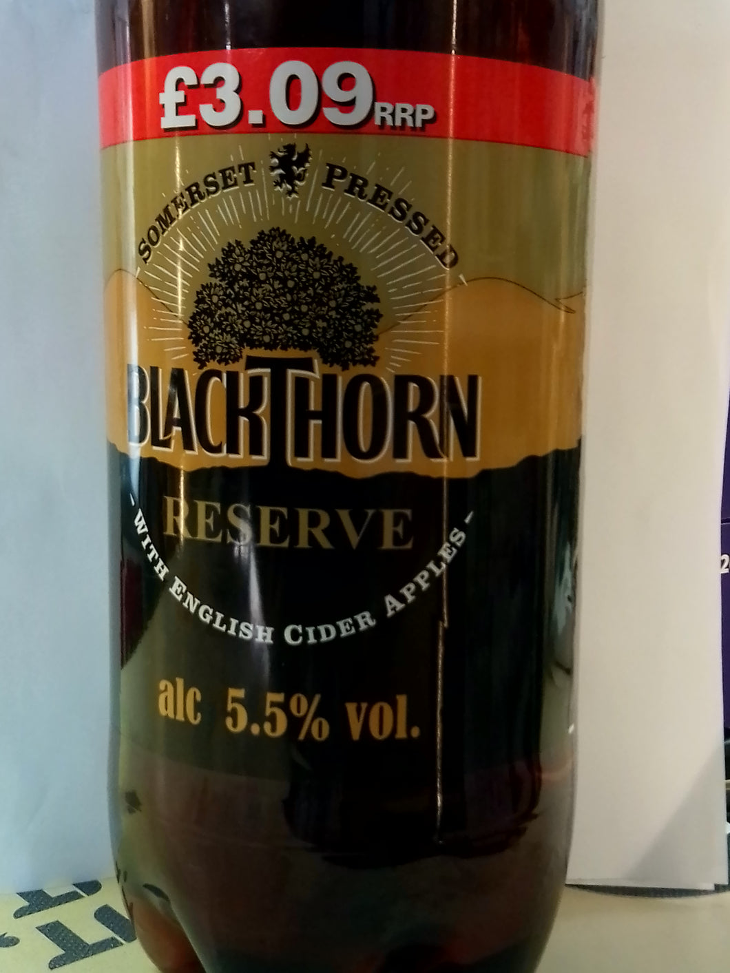 Blackthorn cider 2ltr