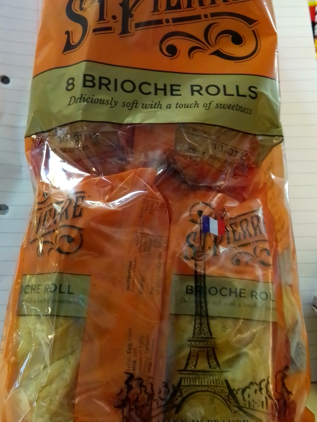 Brioche rolls 8pk