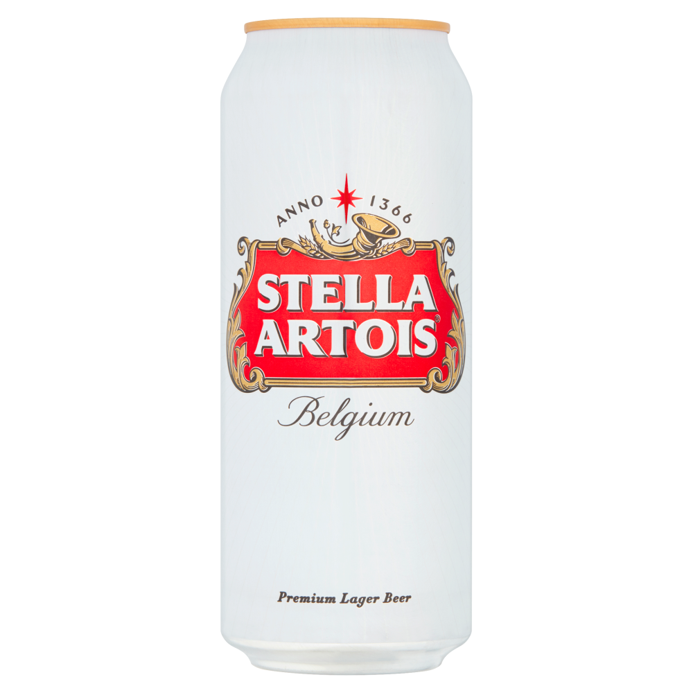 Stella Artois Lager 500ml 4 pack