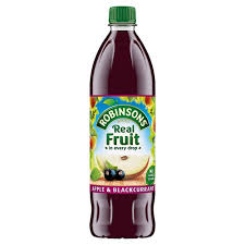 Robinsons Cordial Apple and Blackcurrant