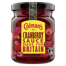 Colemans Crandberry Sauce