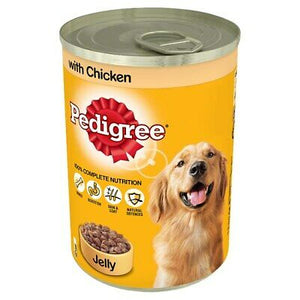 Pedigree Tin Dog Food in Jelly