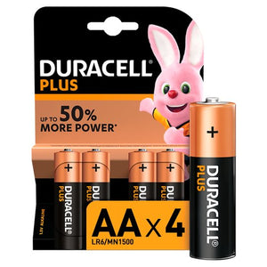 Batteries - Duracell AA x 4