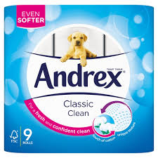 Toilet Roll - Andrex Toilet Roll 9 Pack