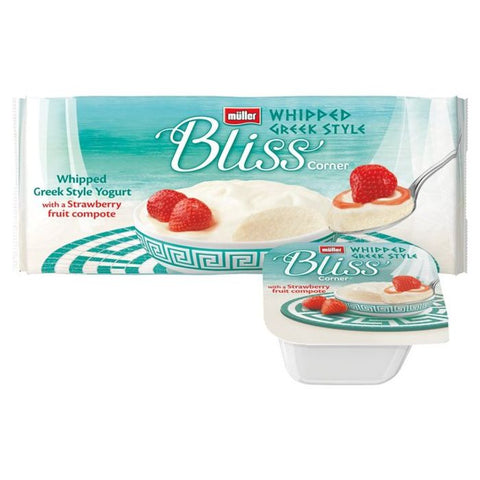 Yoghurt - Muller Bliss Greek Yoghurt 4 Pack