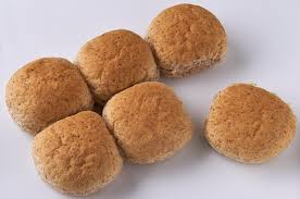 Bread - Brown Baps x4