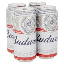 Budweiser Lager 4X500Ml Can