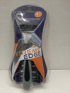 Extreme Edge Razor with 4 sets of blades