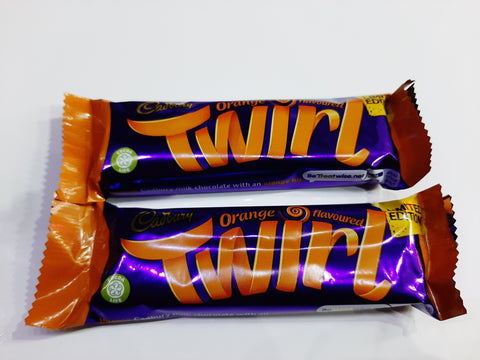 Orange Twirl Limited Edition Cadbury'S